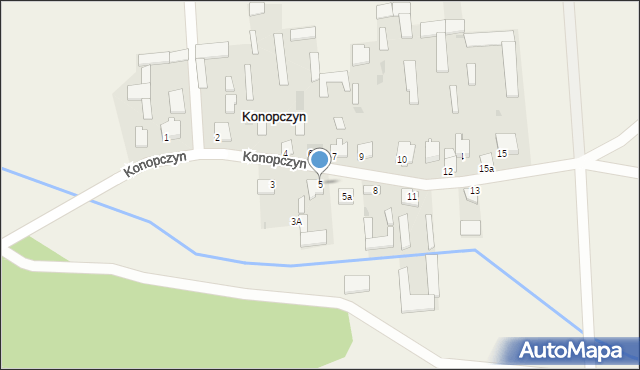 Konopczyn, Konopczyn, 5, mapa Konopczyn