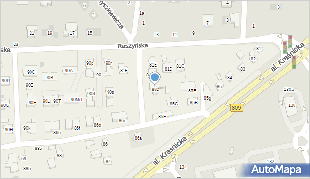 Konopnica, Konopnica, 85D, mapa Konopnica