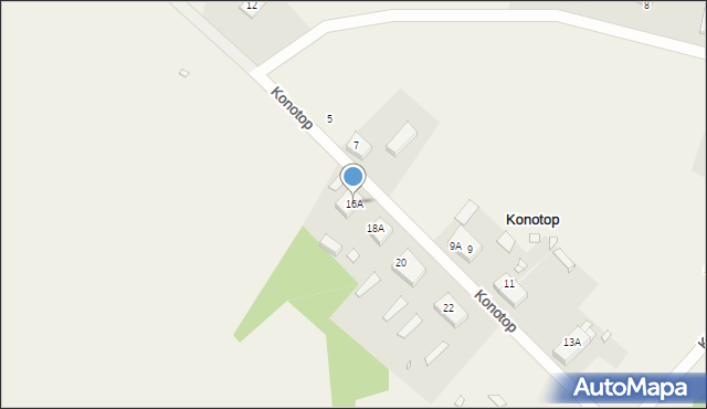 Konotop, Konotop, 16A, mapa Konotop