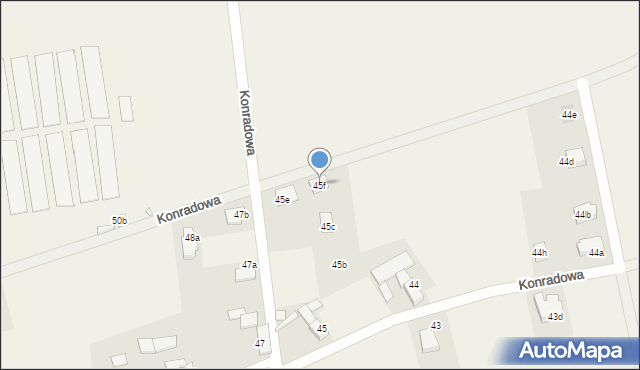 Konradowa, Konradowa, 45f, mapa Konradowa