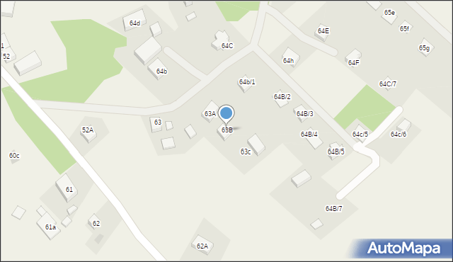 Konradówka, Konradówka, 63B, mapa Konradówka