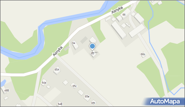 Konradówka, Konradówka, 65, mapa Konradówka