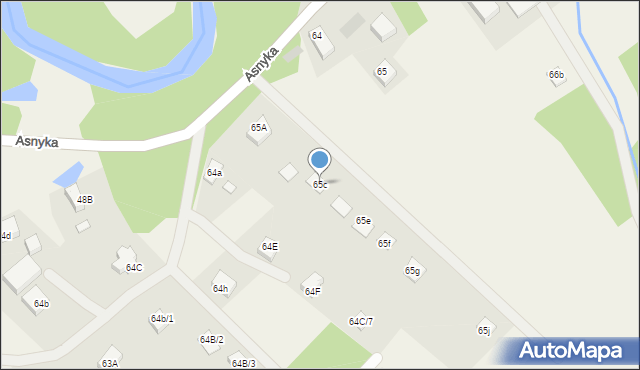 Konradówka, Konradówka, 65c, mapa Konradówka