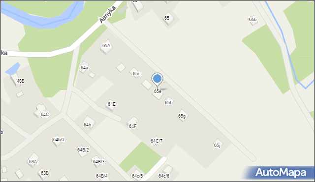 Konradówka, Konradówka, 65e, mapa Konradówka