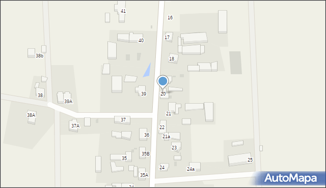 Konradowo, Konradowo, 20, mapa Konradowo