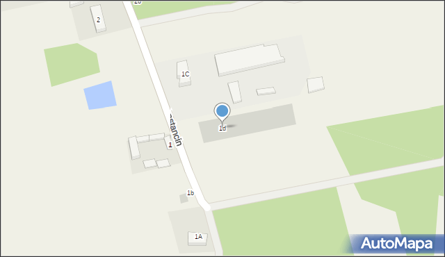 Konstancin, Konstancin, 1d, mapa Konstancin