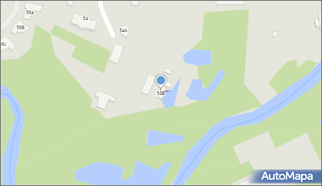 Konstancin-Jeziorna, Kołobrzeska, 54B, mapa Konstancin-Jeziorna