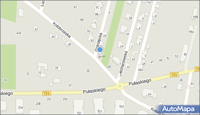 Konstancin-Jeziorna, Kołobrzeska, 97, mapa Konstancin-Jeziorna