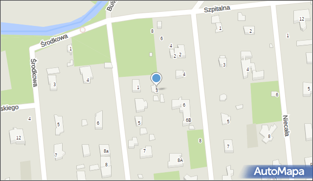 Konstancin-Jeziorna, Kościelna, 3, mapa Konstancin-Jeziorna