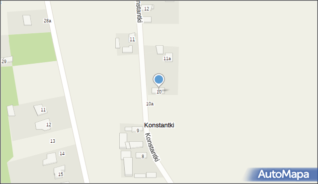 Konstantki, Konstantki, 10, mapa Konstantki