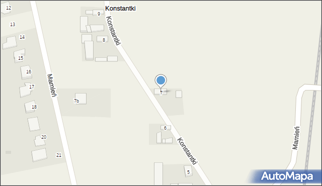Konstantki, Konstantki, 7, mapa Konstantki