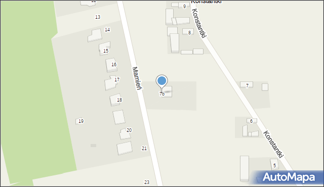 Konstantki, Konstantki, 7b, mapa Konstantki