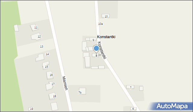 Konstantki, Konstantki, 8, mapa Konstantki