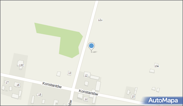 Konstantów, Konstantów, 12r, mapa Konstantów