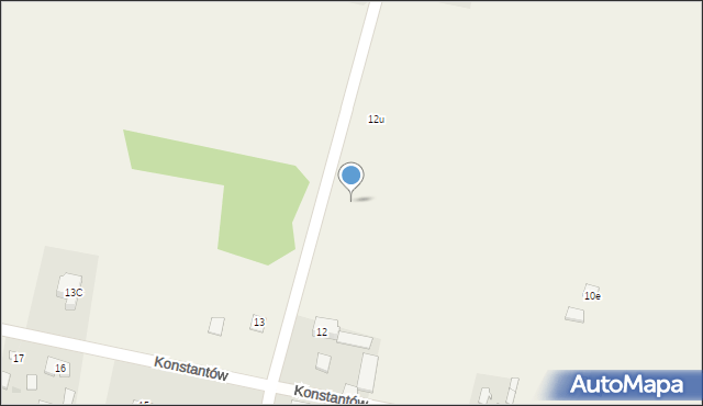 Konstantów, Konstantów, 12s, mapa Konstantów