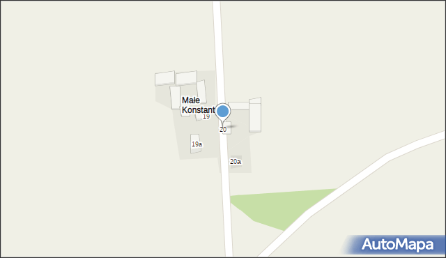 Konstantowo, Konstantowo, 20, mapa Konstantowo