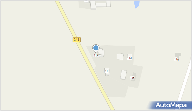 Konstantowo, Konstantowo, 11A, mapa Konstantowo