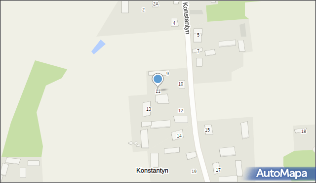 Konstantyn, Konstantyn, 11, mapa Konstantyn