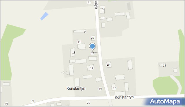Konstantyn, Konstantyn, 12, mapa Konstantyn