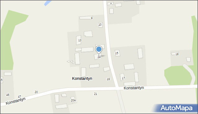 Konstantyn, Konstantyn, 14, mapa Konstantyn