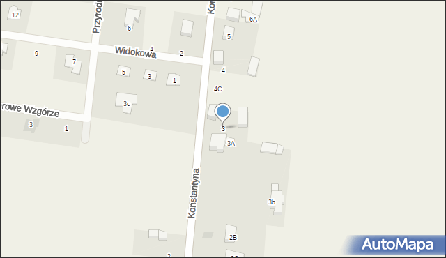 Konstantyna, Konstantyna, 3, mapa Konstantyna
