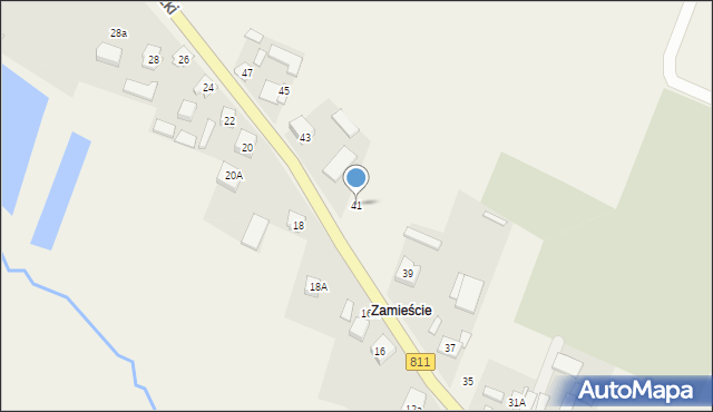 Konstantynów, Kościuszki Tadeusza, gen., 41, mapa Konstantynów