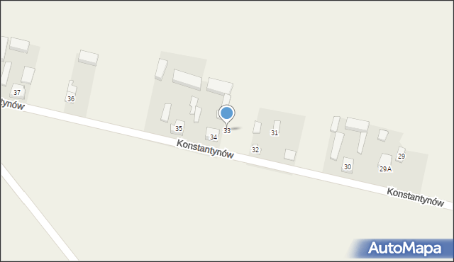 Konstantynów, Konstantynów, 33, mapa Konstantynów