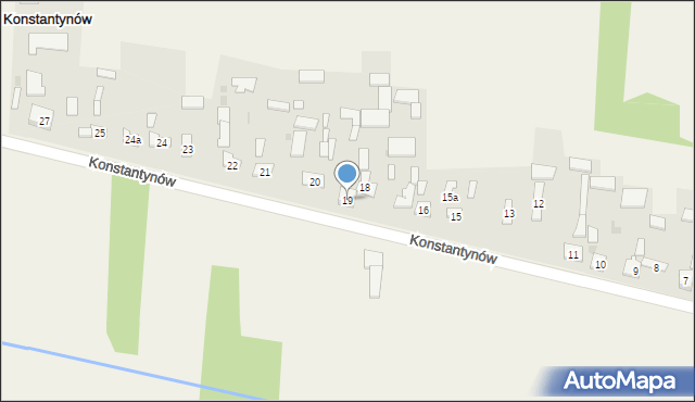 Konstantynów, Konstantynów, 19, mapa Konstantynów