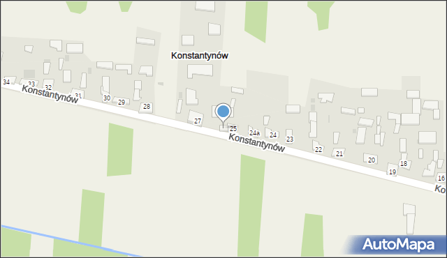 Konstantynów, Konstantynów, 26, mapa Konstantynów