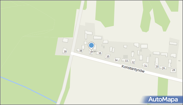 Konstantynów, Konstantynów, 37, mapa Konstantynów