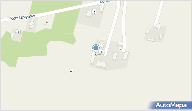 Konstantynów, Konstantynów, 6a, mapa Konstantynów