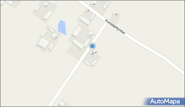 Konstantynów, Konstantynów, 18, mapa Konstantynów