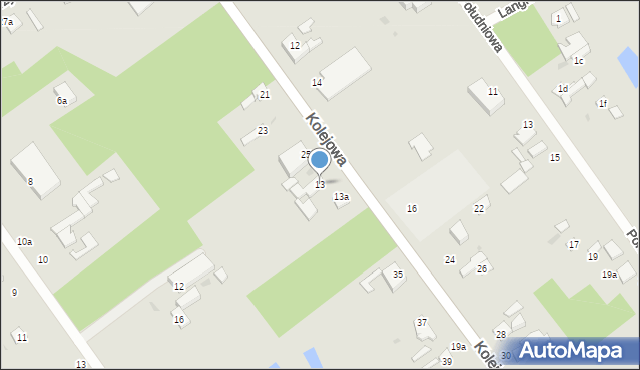 Konstantynów Łódzki, Kolejowa, 27A, mapa Konstantynów Łódzki