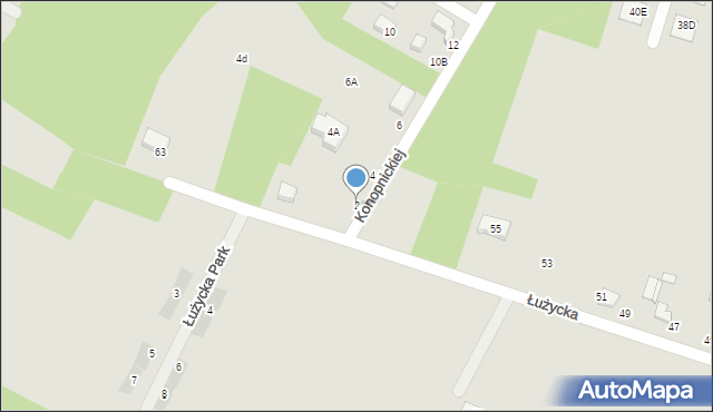 Konstantynów Łódzki, Konopnickiej Marii, 2, mapa Konstantynów Łódzki