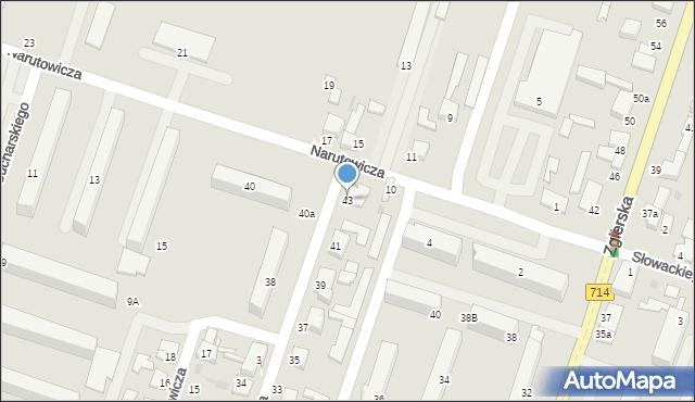 Konstantynów Łódzki, Kopernika Mikołaja, 43, mapa Konstantynów Łódzki