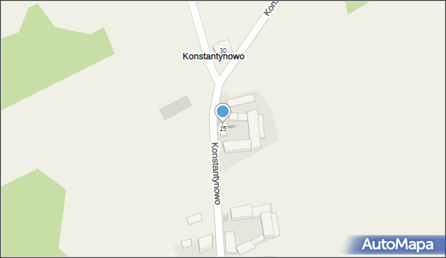 Konstantynowo, Konstantynowo, 15, mapa Konstantynowo