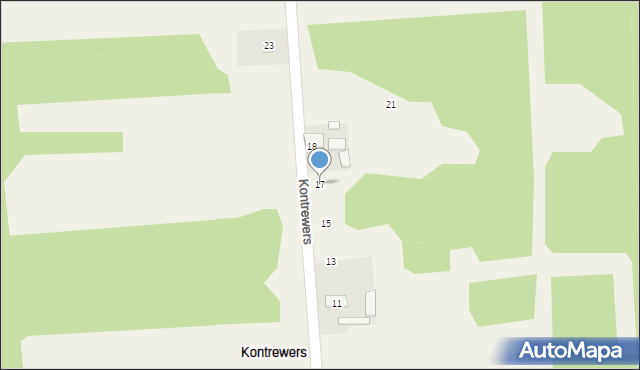 Kontrewers, Kontrewers, 17, mapa Kontrewers
