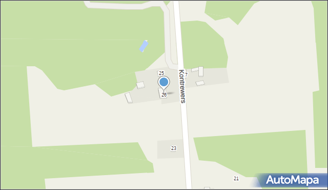 Kontrewers, Kontrewers, 26, mapa Kontrewers