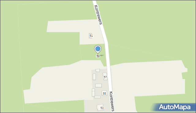 Kontrewers, Kontrewers, 59, mapa Kontrewers