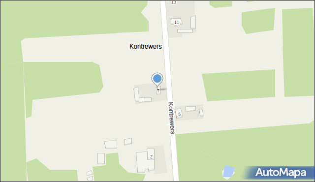 Kontrewers, Kontrewers, 7, mapa Kontrewers