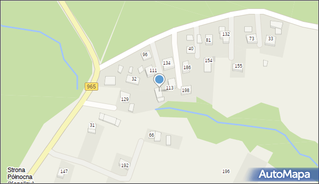 Kopaliny, Kopaliny, 114, mapa Kopaliny