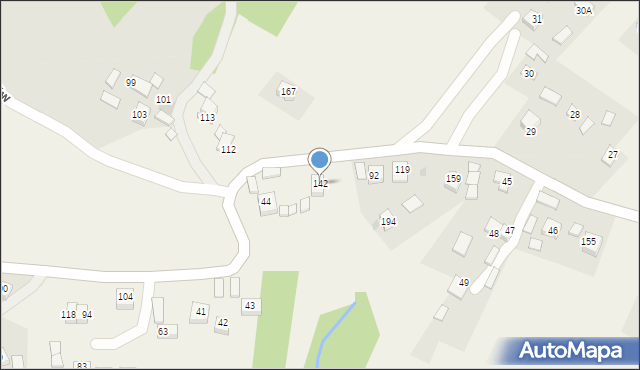 Kopaliny, Kopaliny, 142, mapa Kopaliny