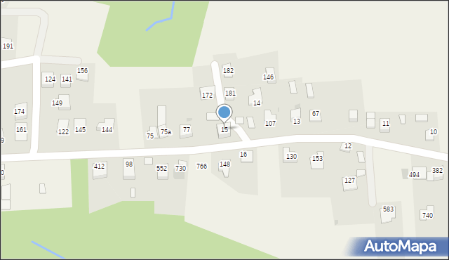 Kopaliny, Kopaliny, 15, mapa Kopaliny