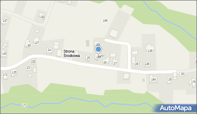 Kopaliny, Kopaliny, 188, mapa Kopaliny