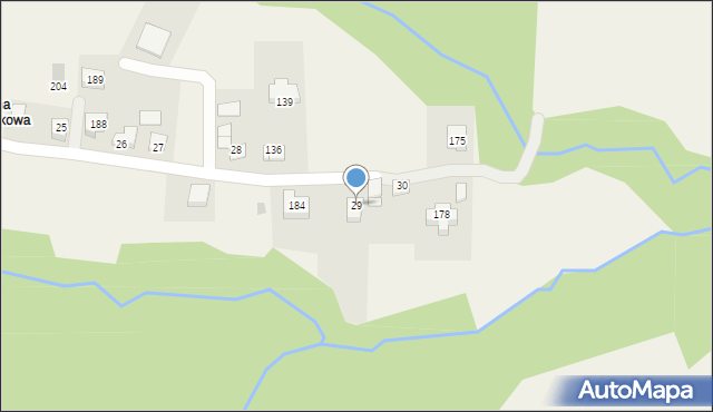 Kopaliny, Kopaliny, 29, mapa Kopaliny