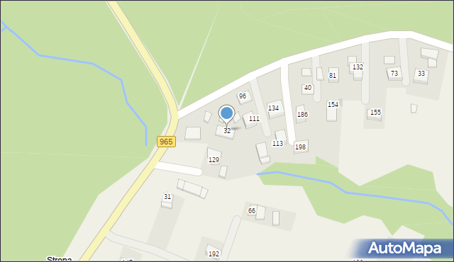 Kopaliny, Kopaliny, 32, mapa Kopaliny