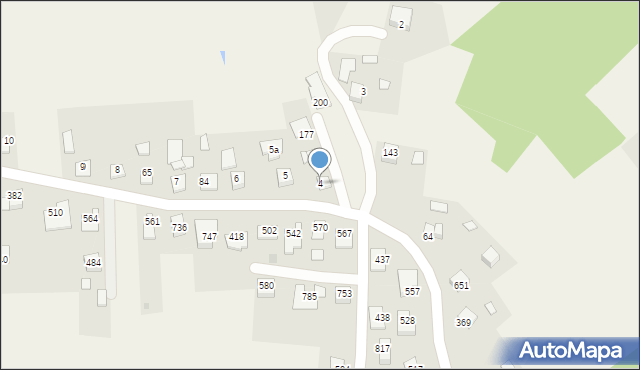 Kopaliny, Kopaliny, 4, mapa Kopaliny