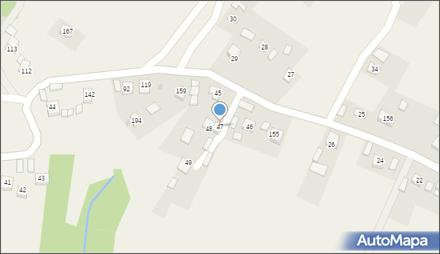 Kopaliny, Kopaliny, 47, mapa Kopaliny