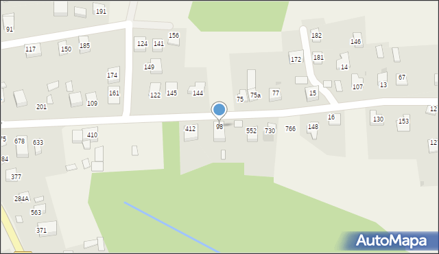 Kopaliny, Kopaliny, 98, mapa Kopaliny