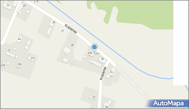 Kopanie, Kopanie, 30b, mapa Kopanie
